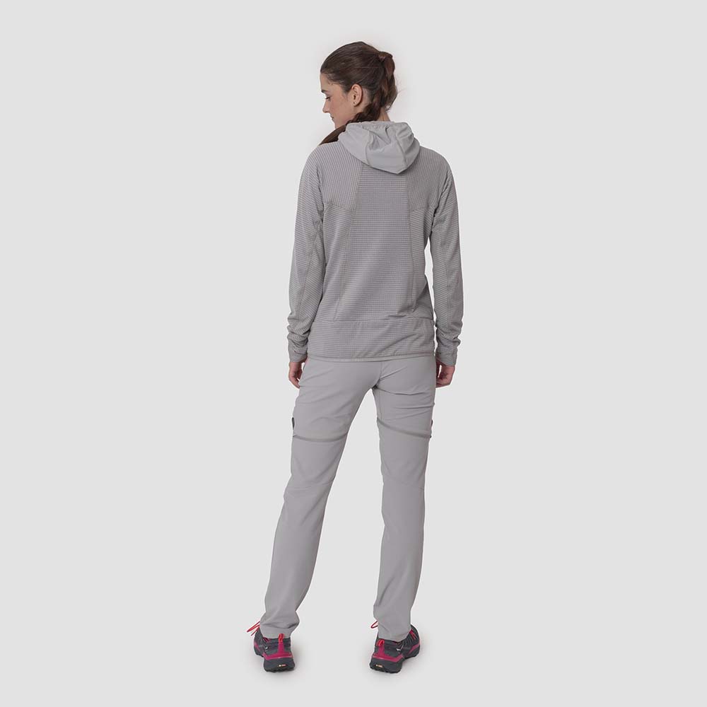 Salewa Rolle Polarlite Responsive Grey Women Jacket