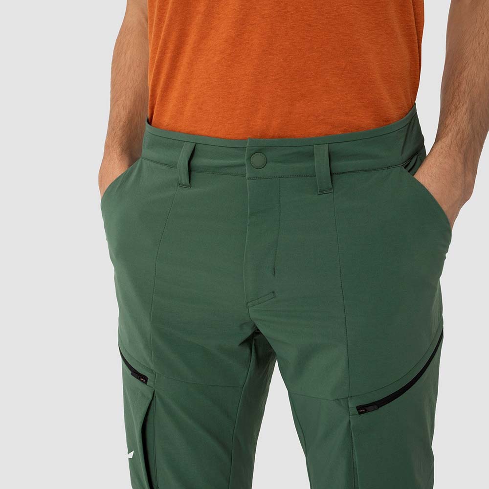 Salewa Puez Durastretch Cargo Green Men Pants