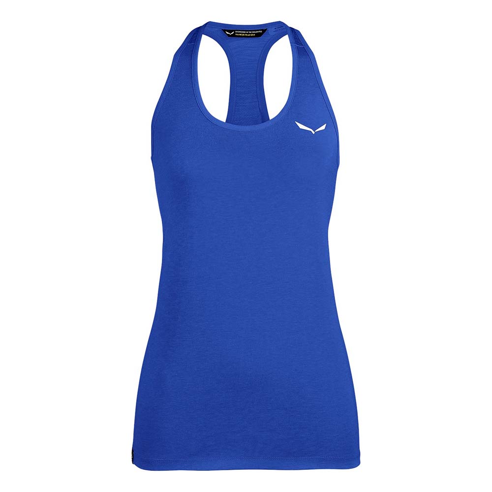 Salewa Agner Hybrid Dry Blue Women Tank Top