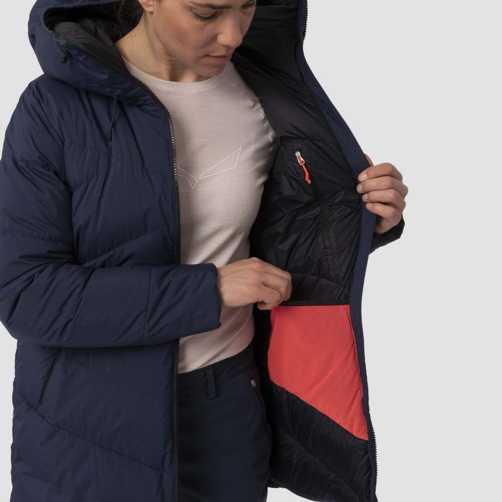 Salewa Fanes Heavy RDS Navy Blue Women Down Jacket