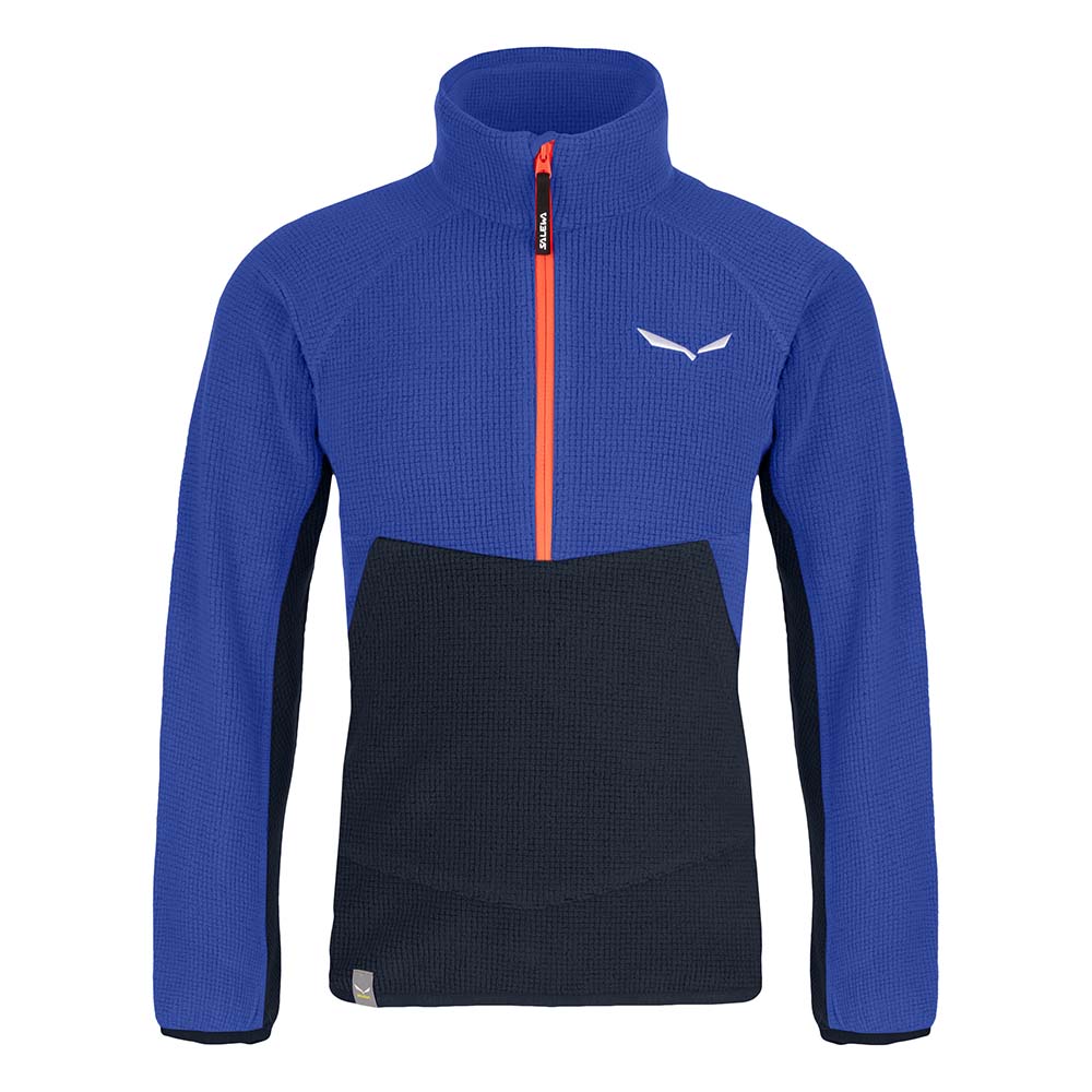 Salewa Puez Polarlite Anorak Blue Kids Anorak