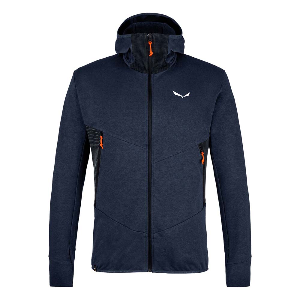Salewa Lavaredo Hemp Navy Blue Men Hooded Jacket