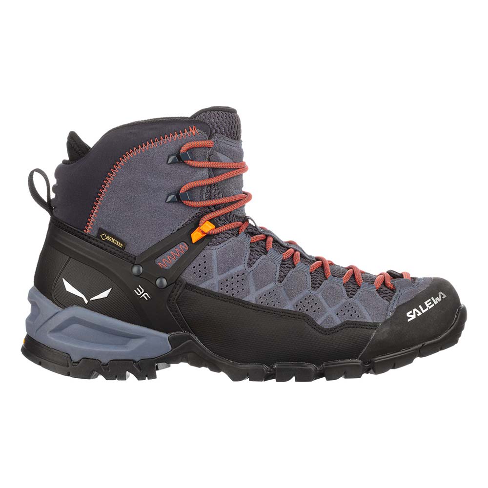 Salewa MS ALP Trainer Mid GTX Grey/Orange Men Hiking Shoes