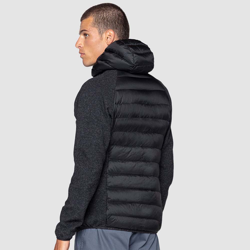 Salewa Fanes Sarner Down Hybrid Black Men Jacket