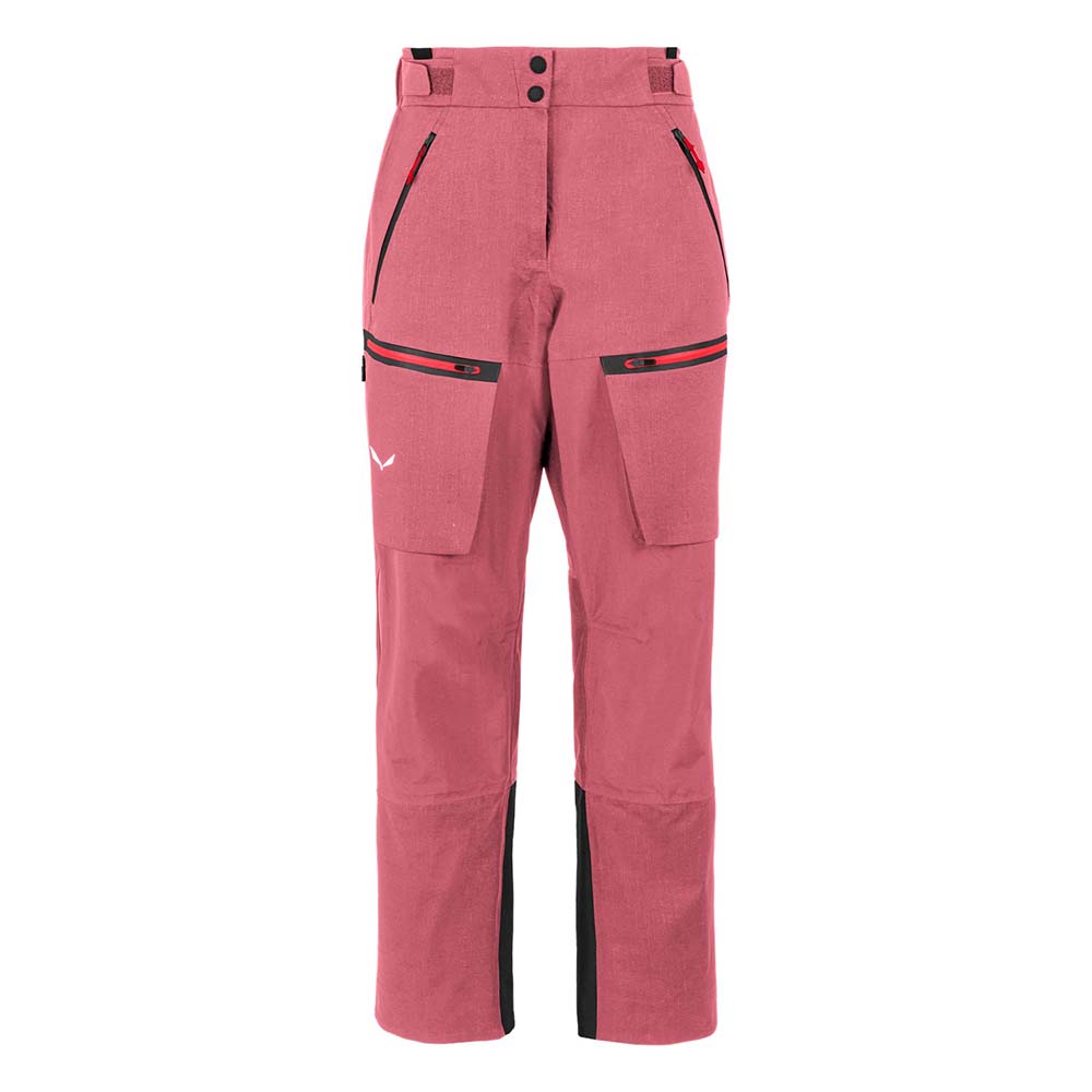 Salewa Sella 3 Layers Powertex Responsive Hardshell Pink Women Pants