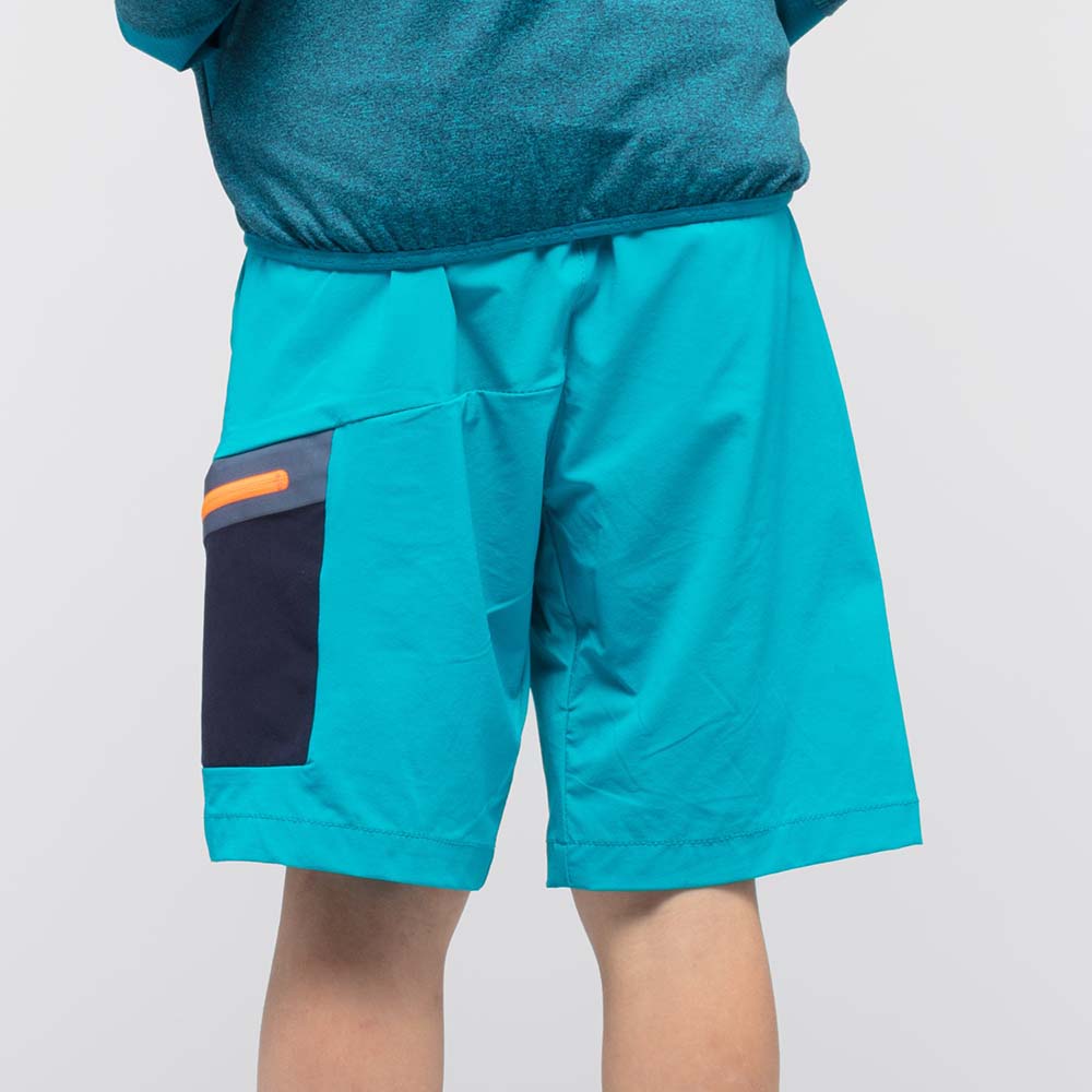 Salewa Agner Durastretch Blue Boys Shorts