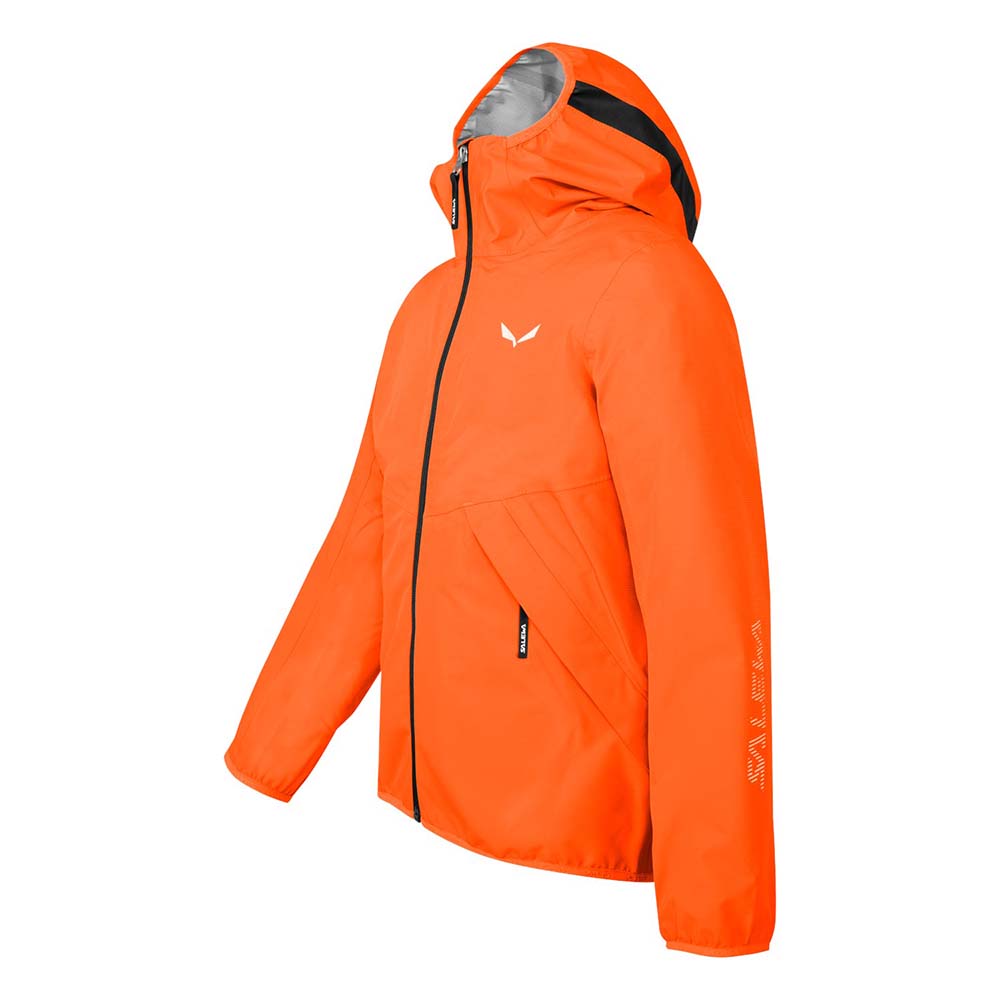 Salewa Aqua Red Orange Kids Jacket