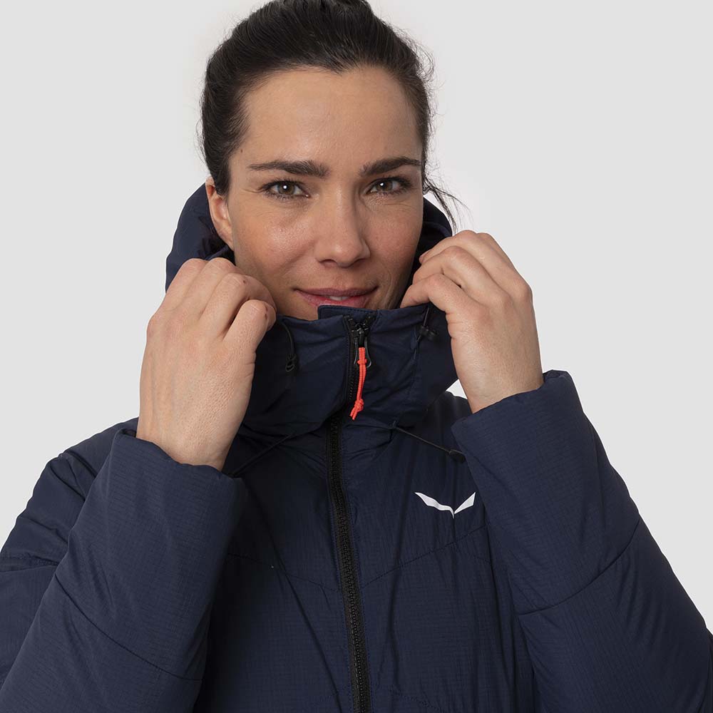 Salewa Fanes Heavy RDS Navy Blue Women Down Jacket