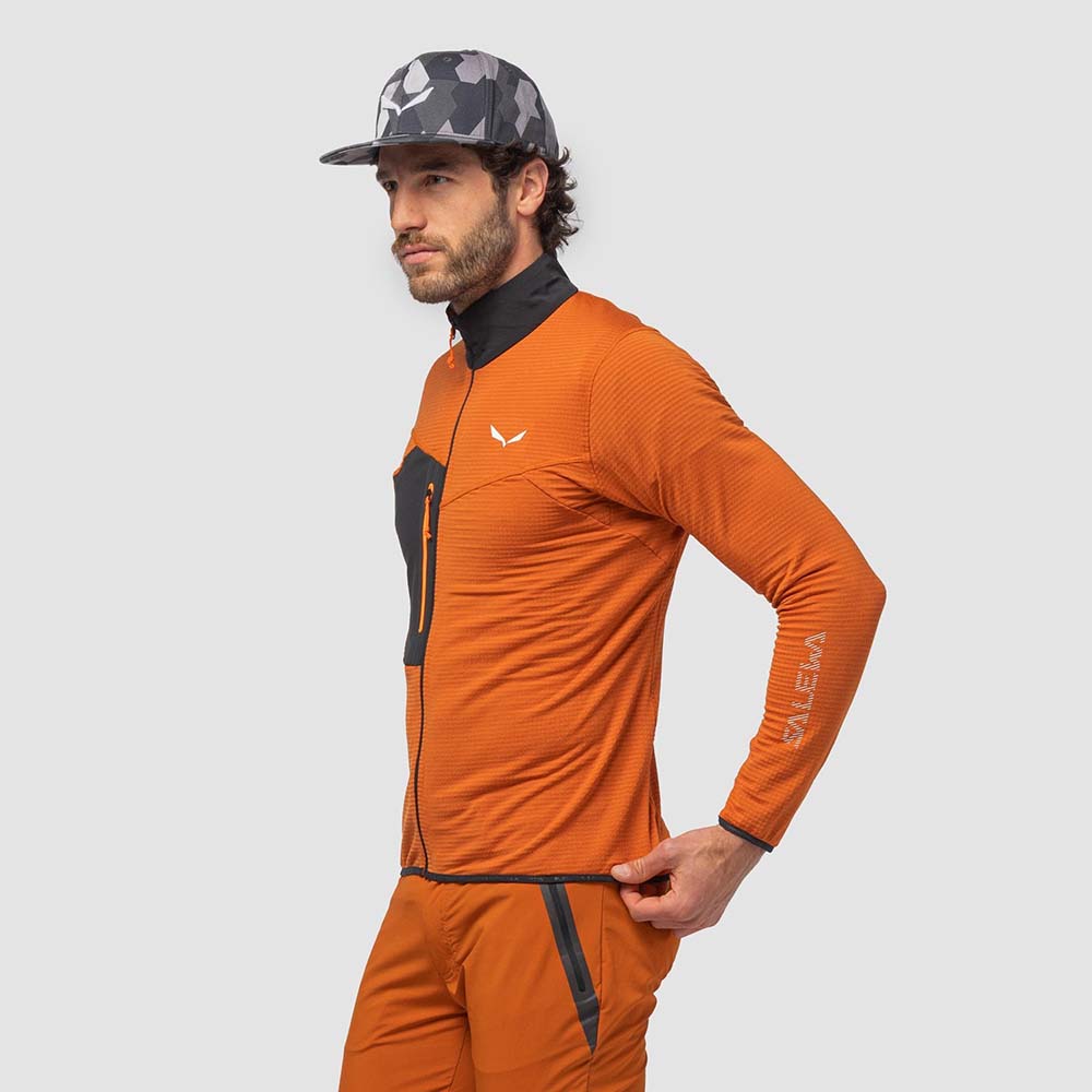 Salewa Pedroc Polarlite Orange Men Jacket