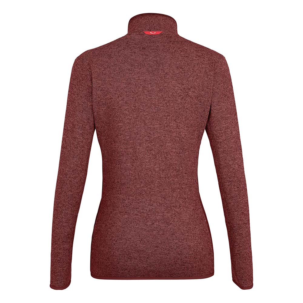 Salewa Rocca 2 Polarlite Fleece Red Women Tops