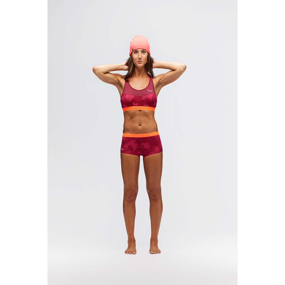 Salewa Cristallo Warm Alpine Merino Responsive Violet/Red Women Panties