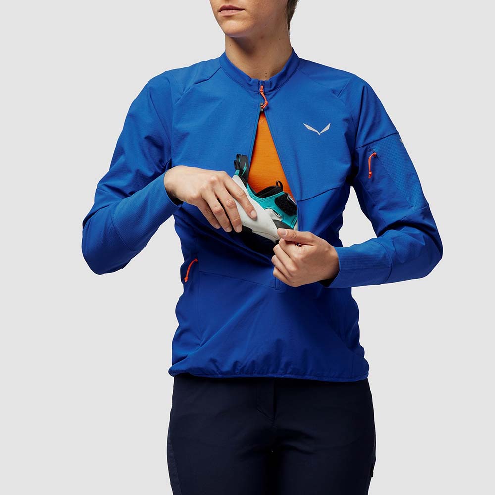 Salewa Agner Durastretch Blue Women Anorak