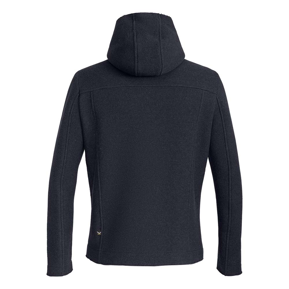 Salewa Sarner Wool Navy Blue Men Hoodies