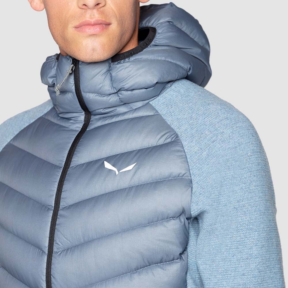 Salewa Fanes Sarner Down Hybrid Grey Men Jacket