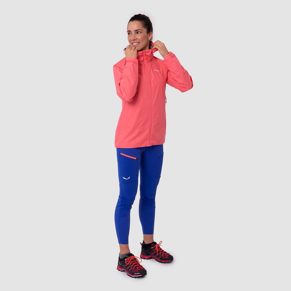 Salewa Puez 2L Powertex Pink Women Jacket