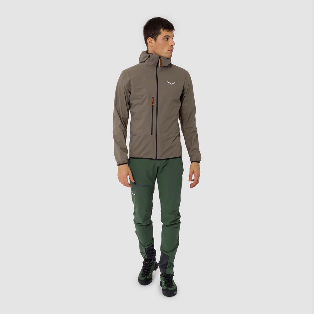 Salewa Agner 2 3L Powertex Brown Men Jacket