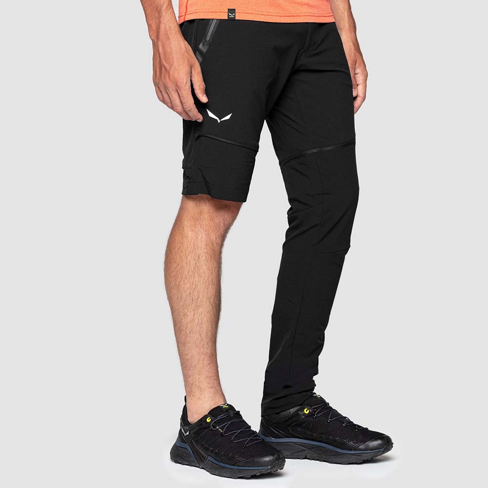 Salewa Pedroc 2 Durastretch Zip Off Black Men Pants