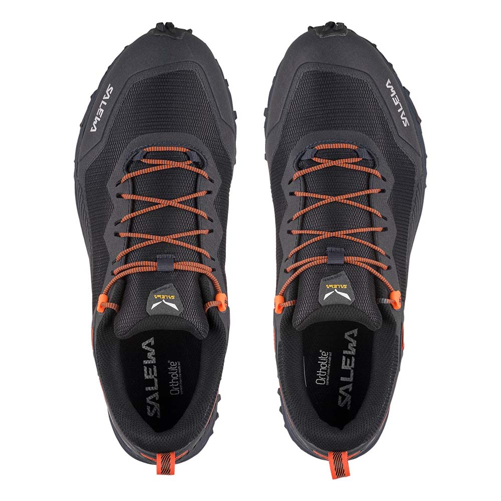 Salewa ltra Train 3 Grey/Red Orange Men Speed Hiking Shoes