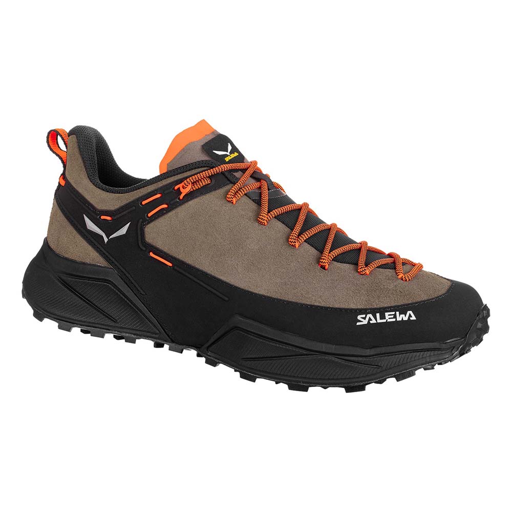 Salewa Dropline Leather Brown/Black Men Shoes