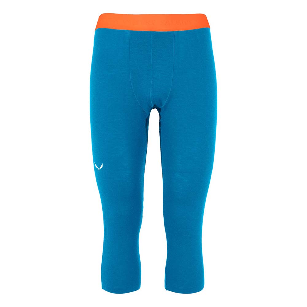 Salewa Cristallo Warm Alpine Merino Responsive 3/4 Blue Men Tights