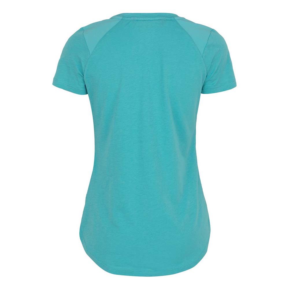 Salewa Alpine Hemp Print Maui Blue Women T-Shirts