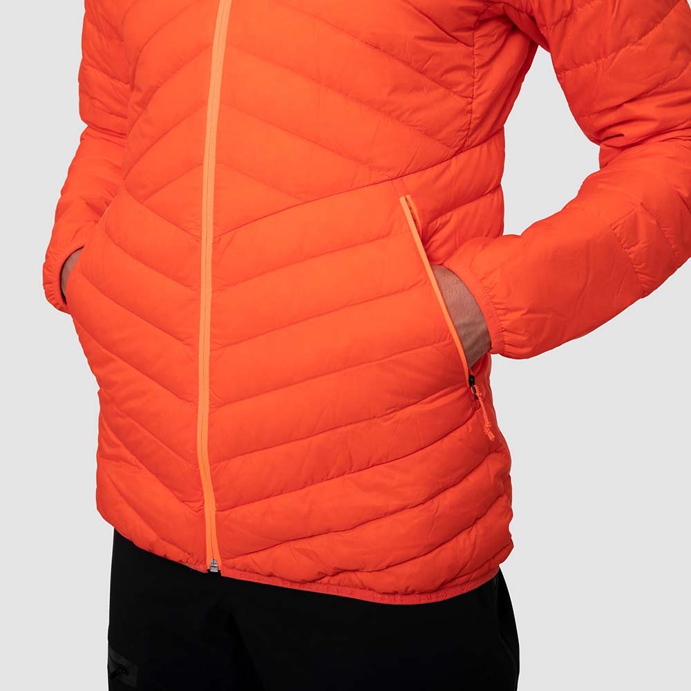 Salewa Brenta RDS Red Orange Men Down Jacket