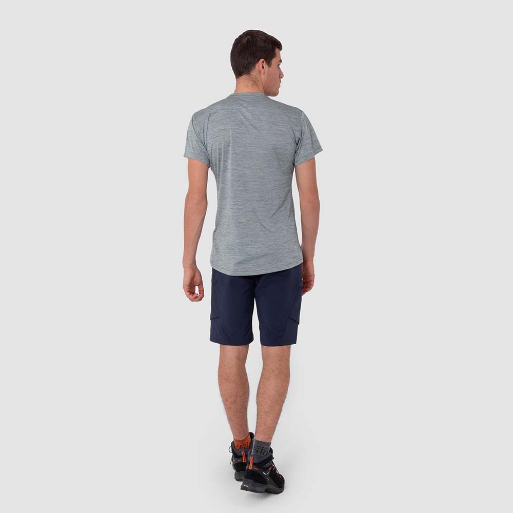 Salewa Puez Melange Dry Grey Men T-Shirts