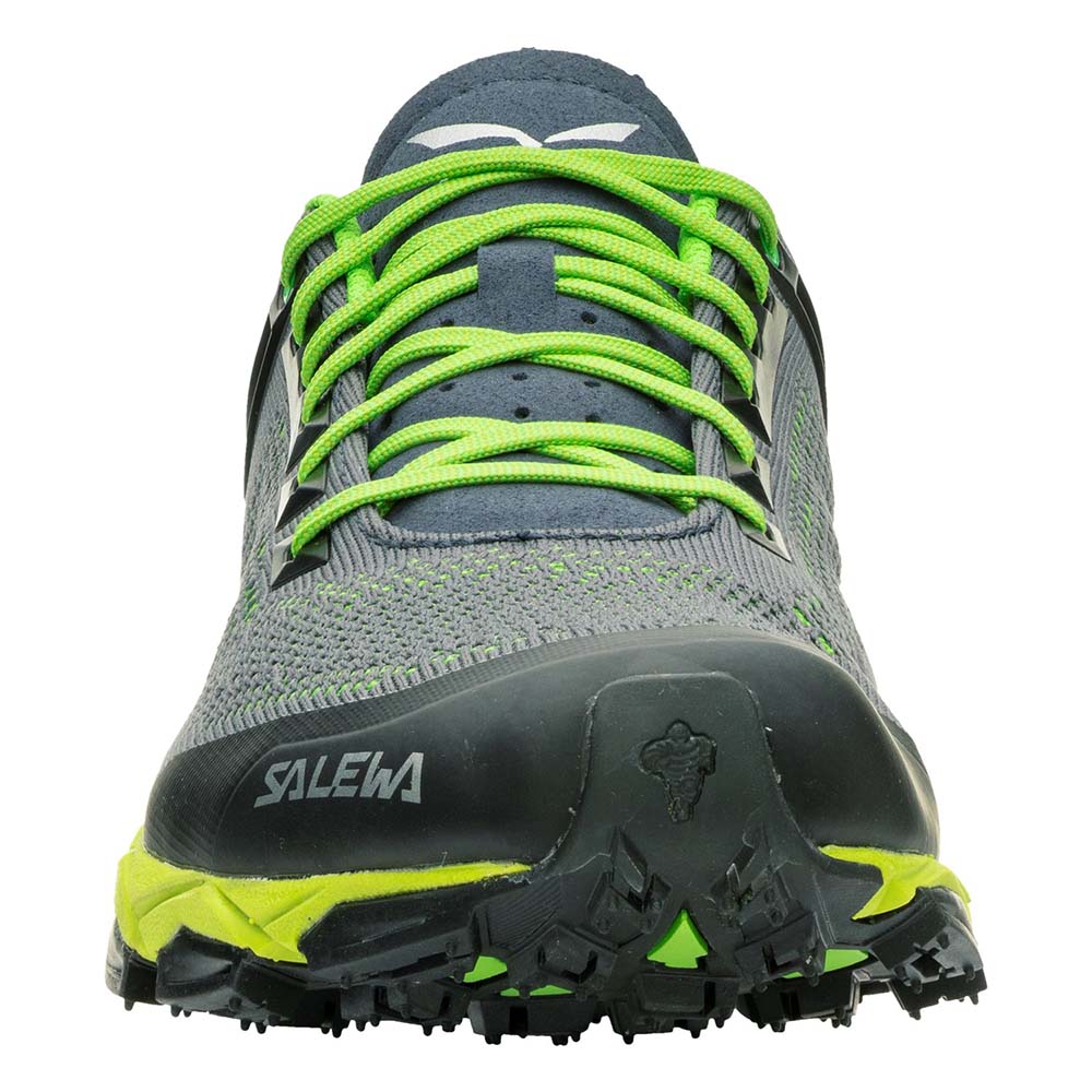 Salewa Lite Train K Green/Blue Men Speed Hiking Shoes