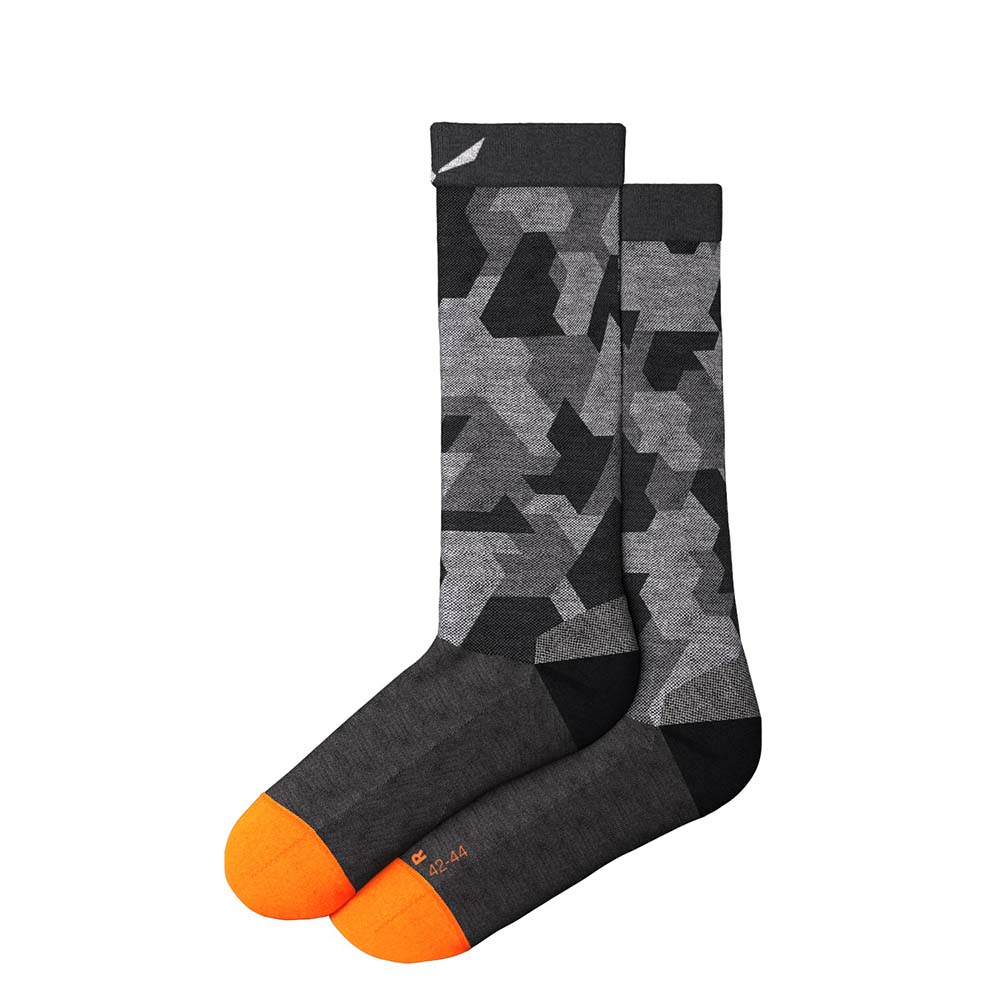 Salewa Pedroc Camo Merino Crew Black Men Socks