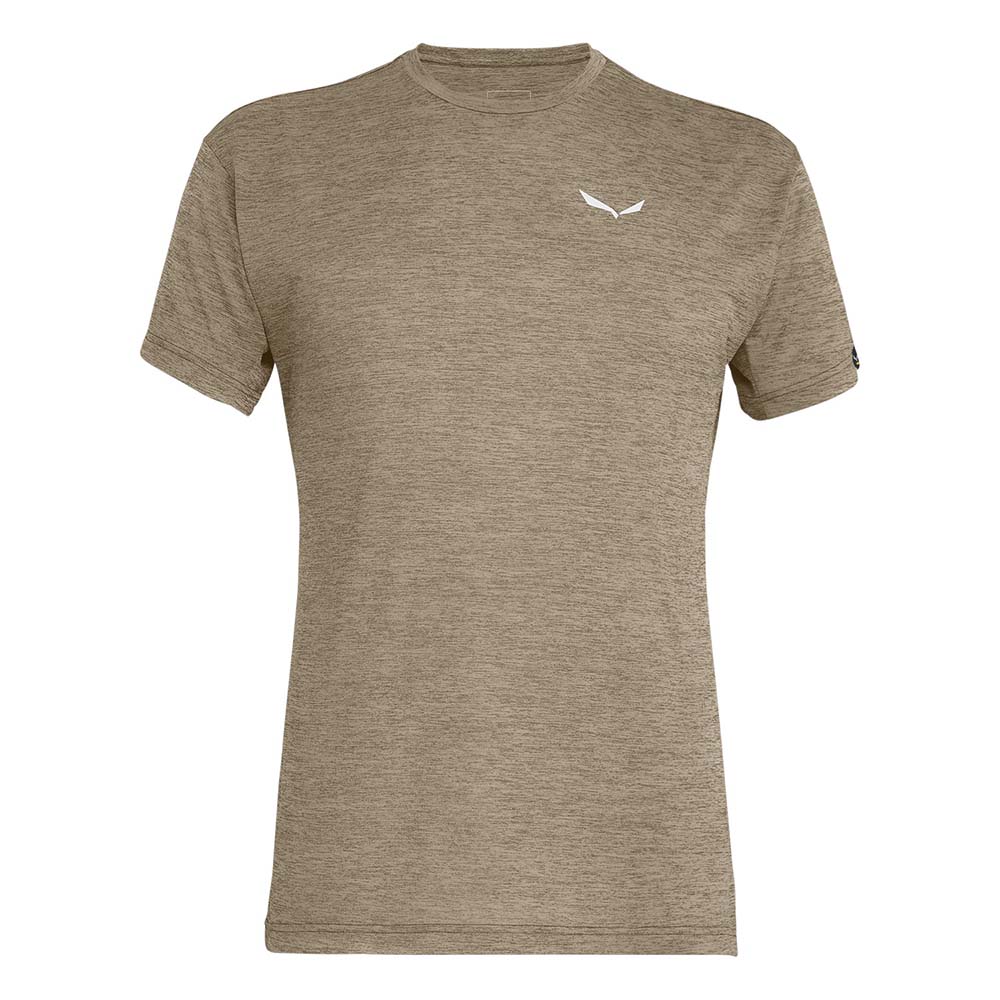 Salewa Puez Melange Dry Brown Men T-Shirts