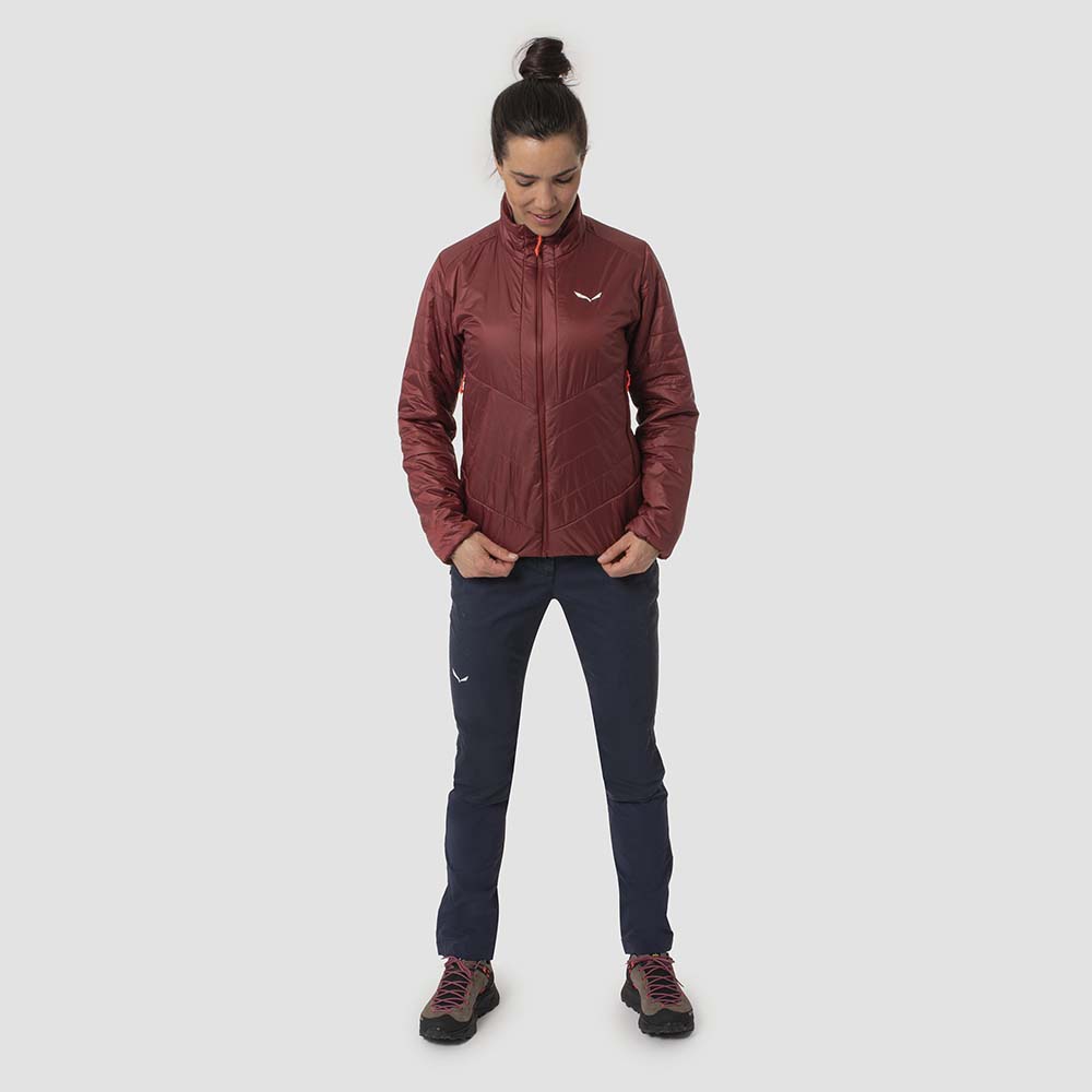 Salewa Fanes 2L Powertex 2 In 1 Red Women Jacket