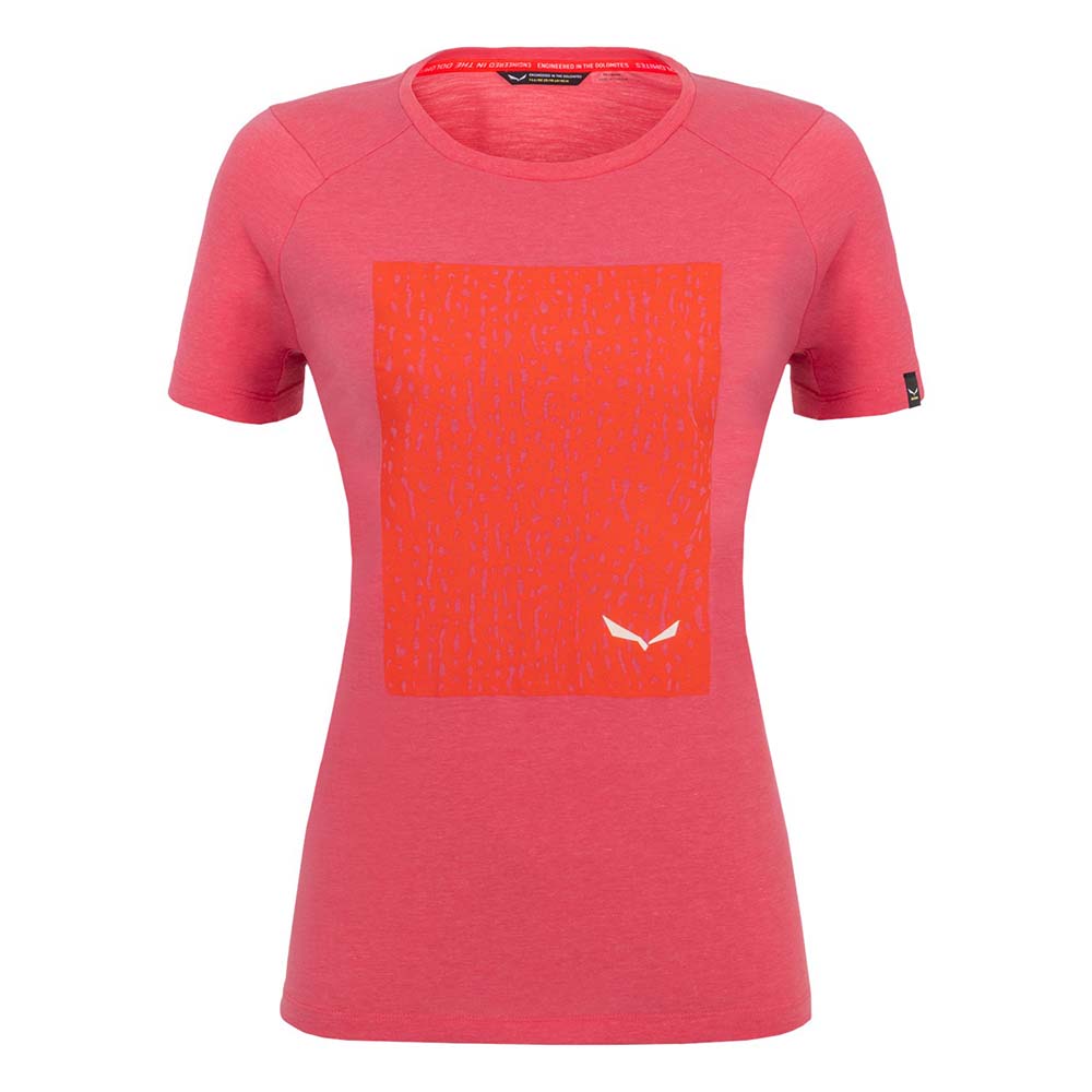 Salewa Pure Box Dryton Pink Women T-Shirts