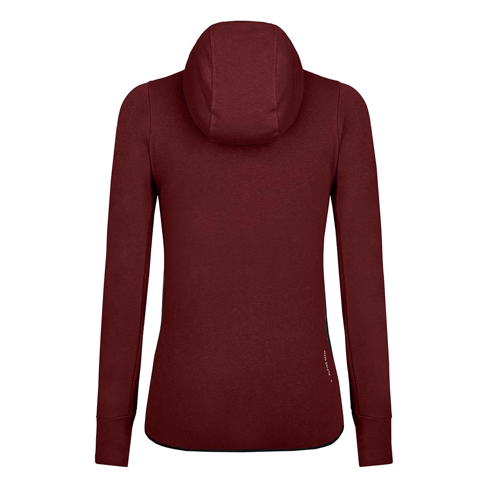 Salewa Lavaredo Hemp Red Women Hooded Jacket