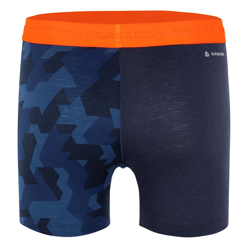 Salewa Cristallo Warm Alpine Merino Responsive Navy Blue Men Boxer