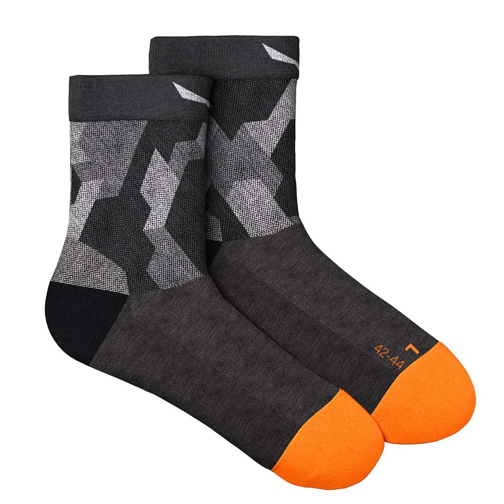Salewa Pedroc Camo Merino Quarter Black Men Socks
