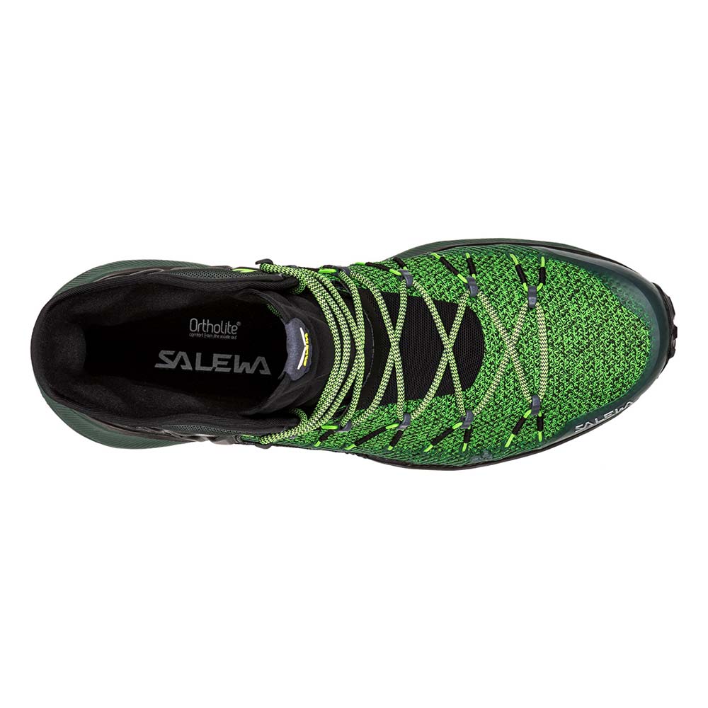 Salewa Dropline Mid Green Men Speed Hiking Shoes