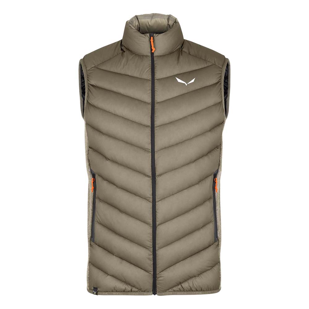 Salewa Fanes Sarner Down Hybrid Brown Men Vests