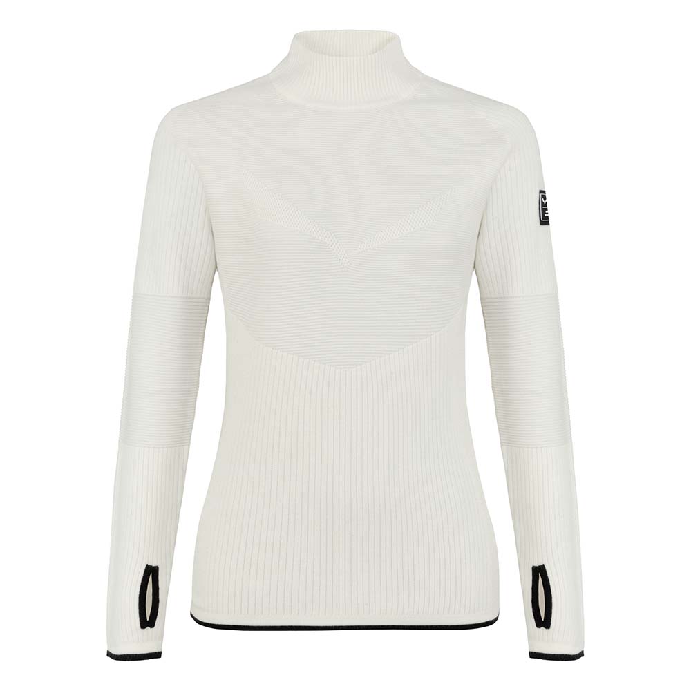 Salewa Fanes Engineered Merino Logo Beige Women Pullover