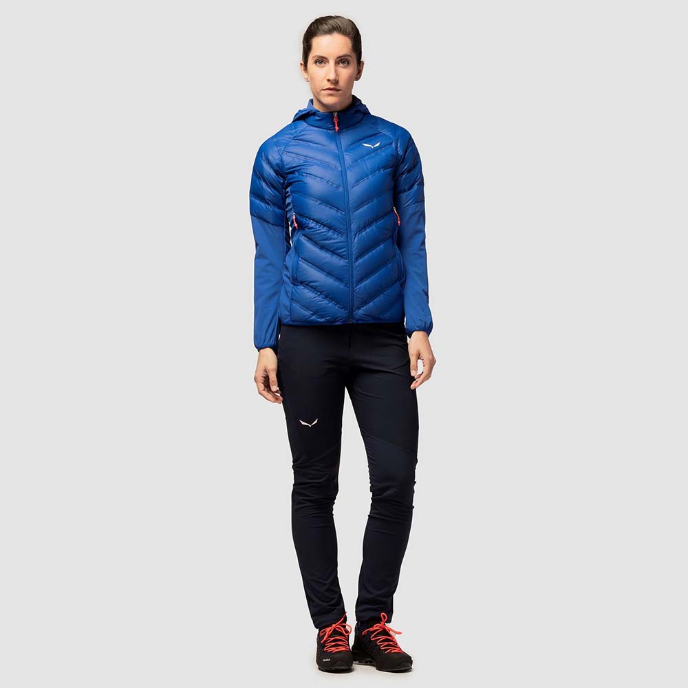 Salewa Agner Hybrid Blue Women Down Jacket