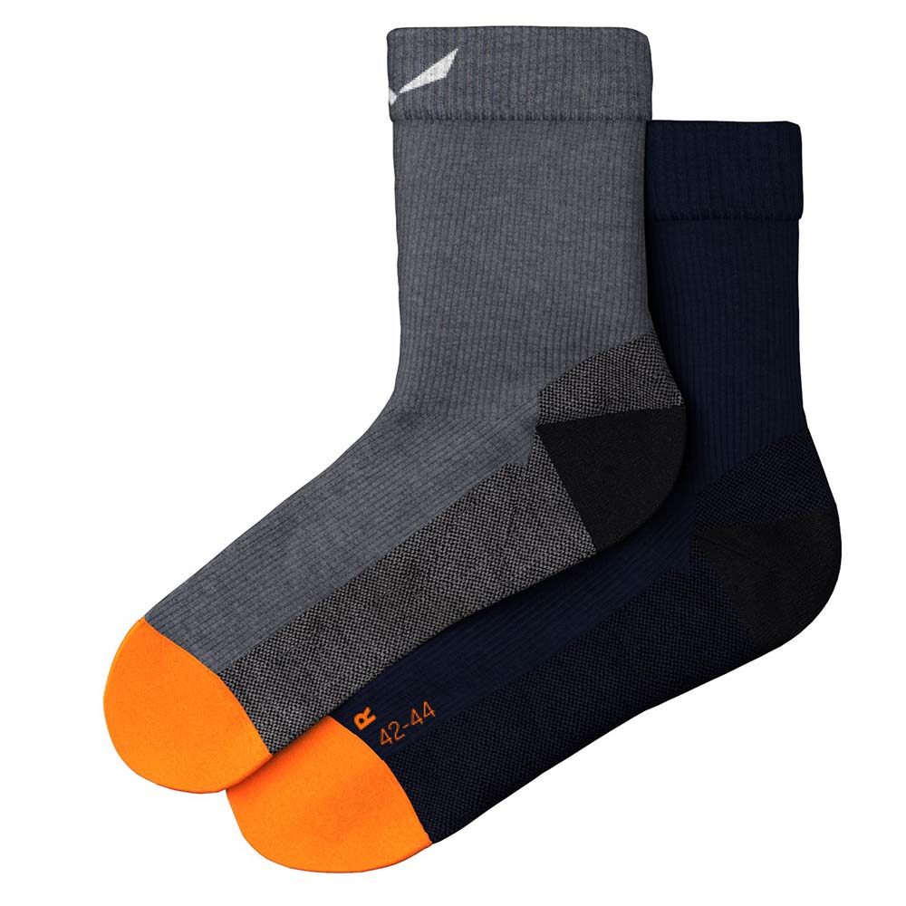 Salewa Mountain Trainer Merino Quarter Navy Blue Men Socks