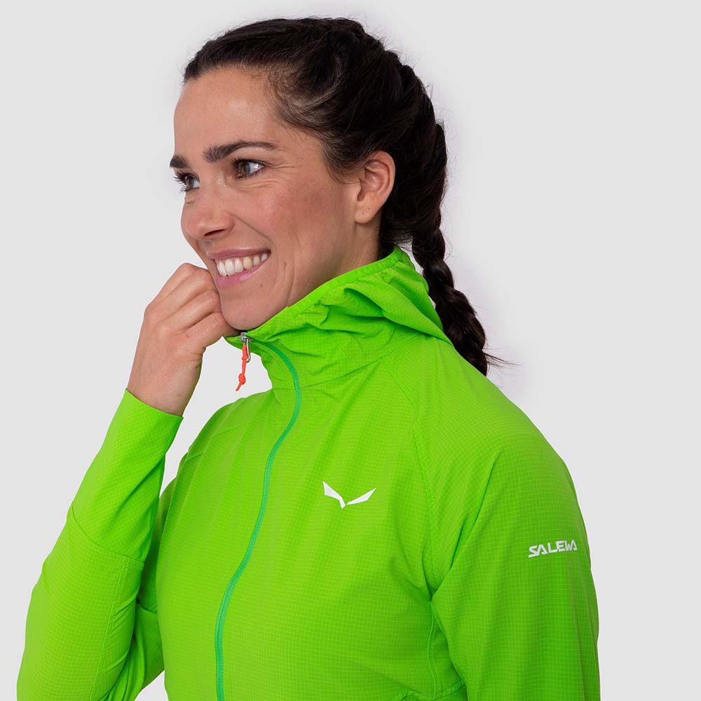 Salewa Sorapis Durastretch Green Women Jacket