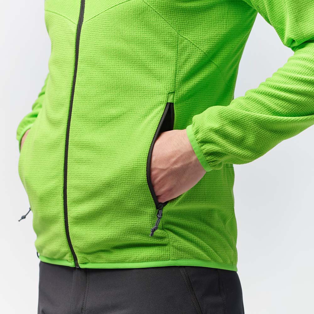 Salewa Plose 5 Polarlite Full-Zip Green Men Tops