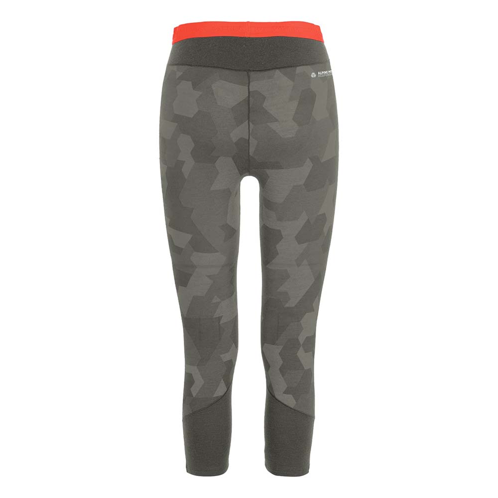 Salewa Cristallo Warm Alpine Merino Responsive 3/4 Grey Women Tights