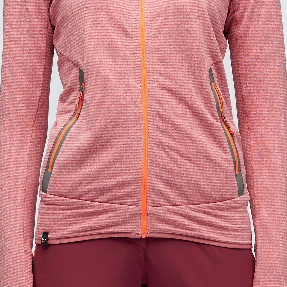 Salewa Pedroc Polarlite Fleece Navy Blue Women Tops