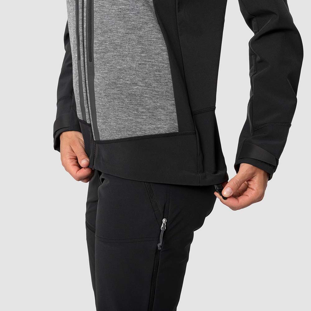 Salewa Comici Stormwall/Durastretch Softshell Black Women Jacket