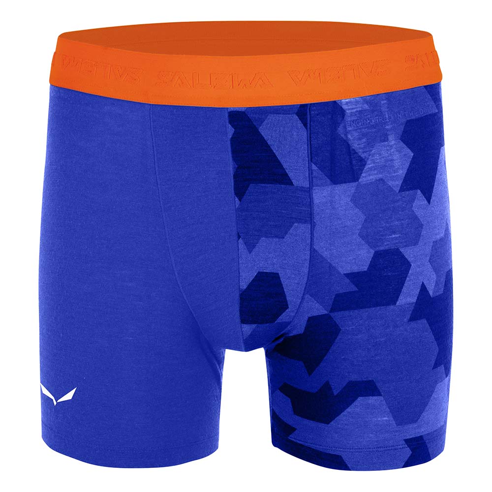 Salewa Cristallo Warm Alpine Merino Responsive Blue Men Boxer