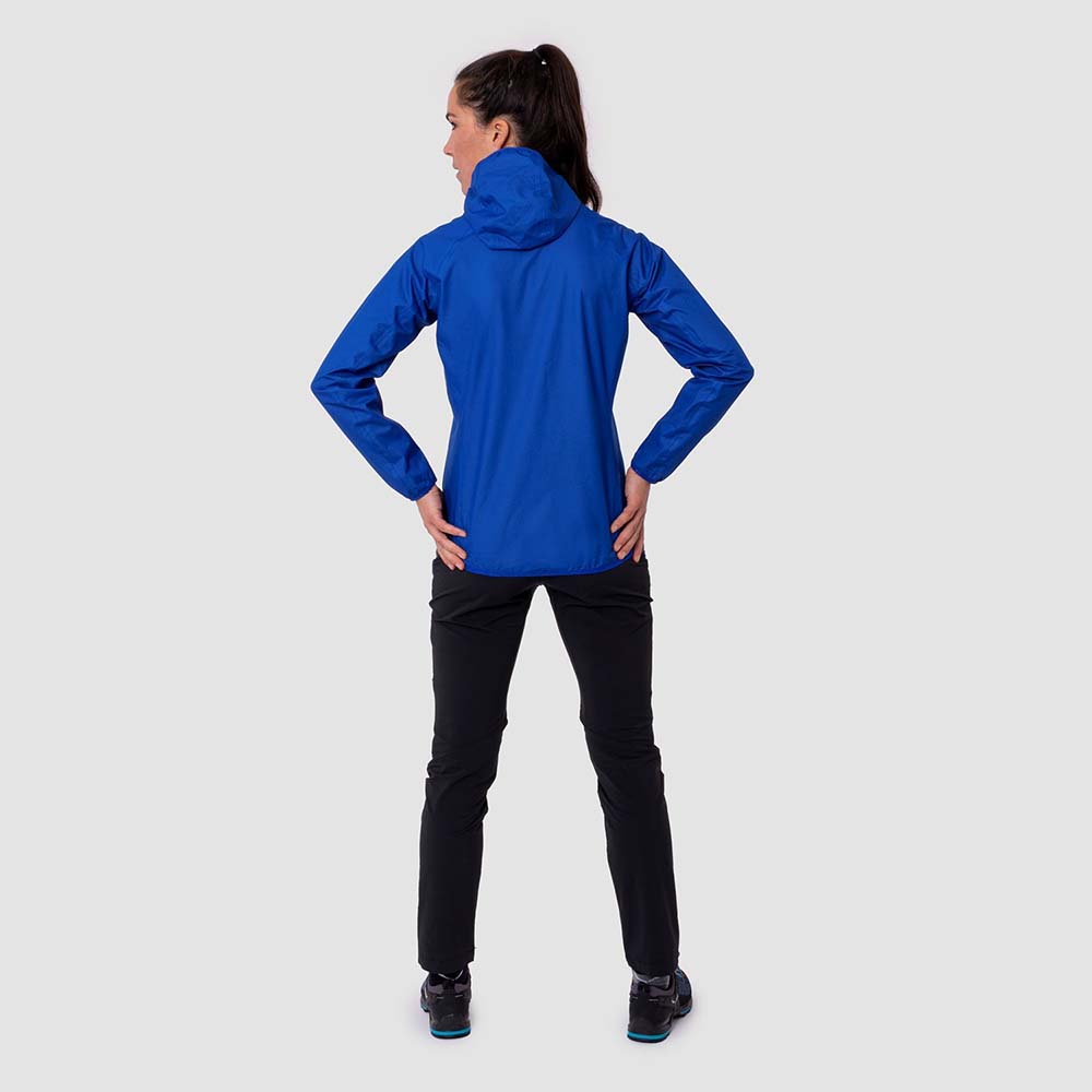 Salewa Puez Light Powertex Hardshell Blue Women Jacket