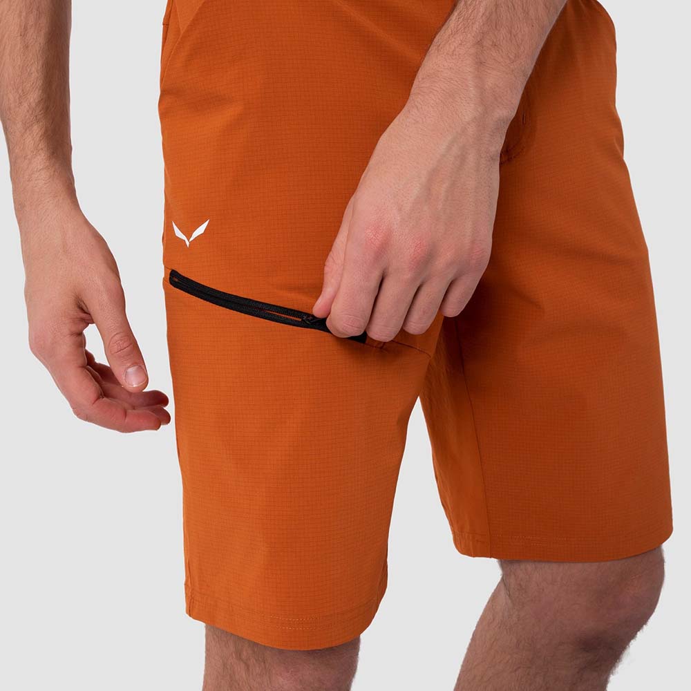 Salewa Puez 3 Durastretch Orange Men Shorts