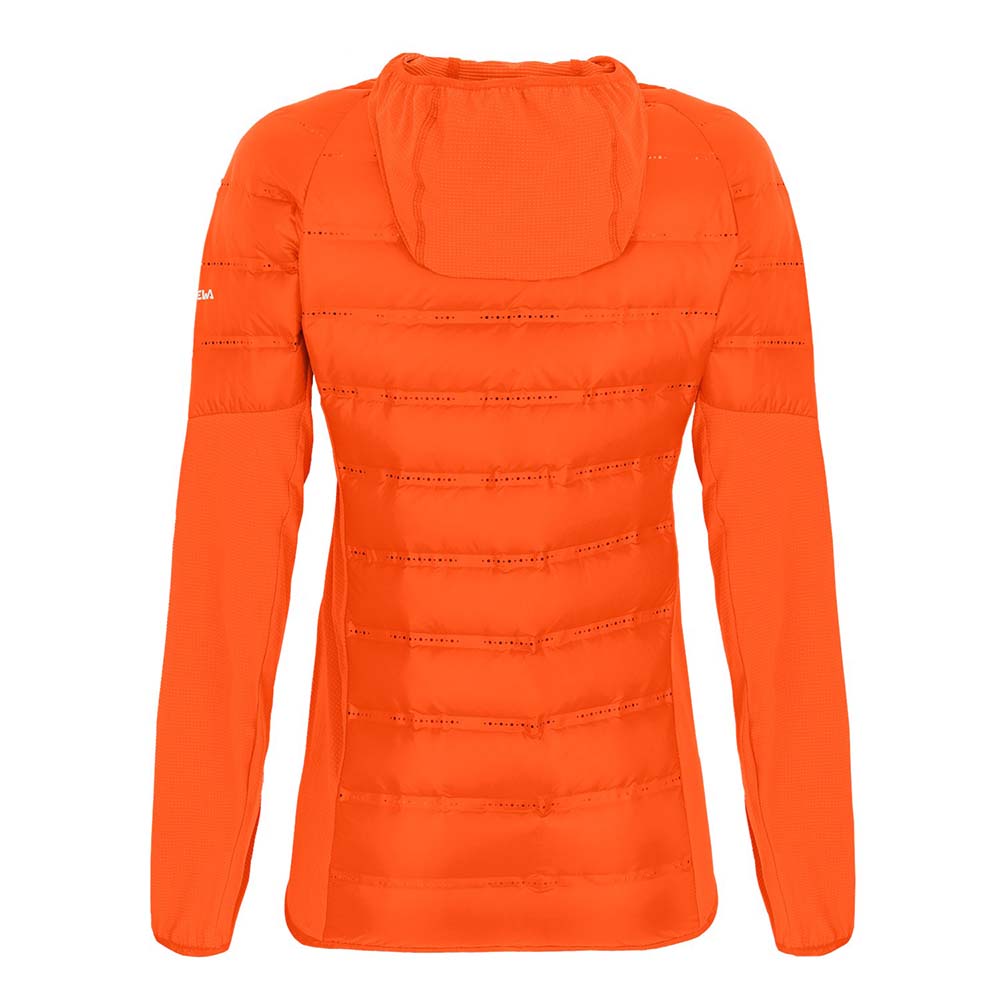 Salewa Agner Hybrid Red Orange Women Down Jacket