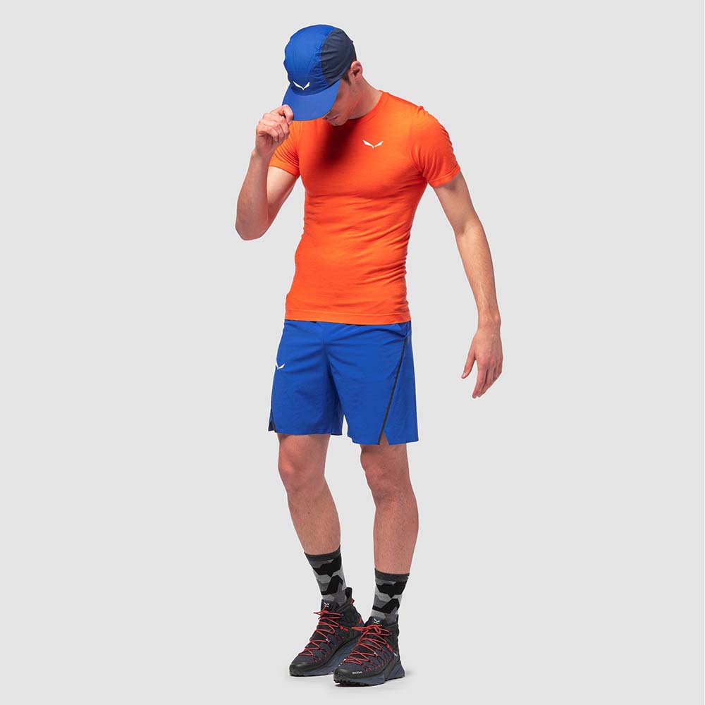 Salewa Pedroc Durastretch Blue Men Shorts